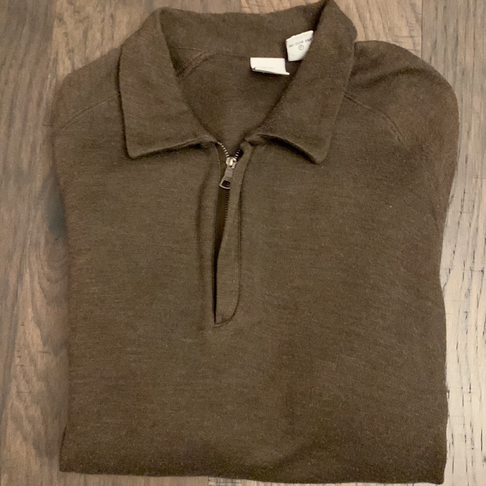 Armani Exchange pullover size large brown